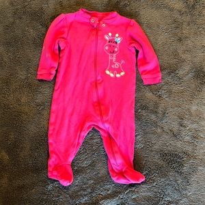 Bundle & Save! Giraffe footie pajamas